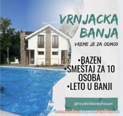 Vila Royal Sani - bazen - Vrnjačka Banja